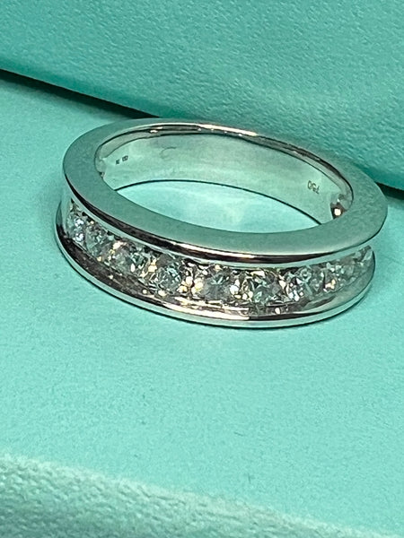 Diamond Band 18ct .75 cts.